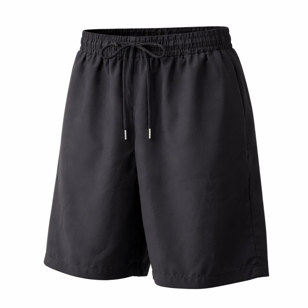 SHEIN Men's Size Medium Black Basics Drawstring Casual / Athletic Shorts NIB